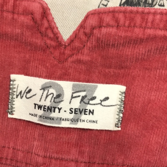 💥 Free People I Want It All Corduroy Midi Skirt - Picture 7 of 8